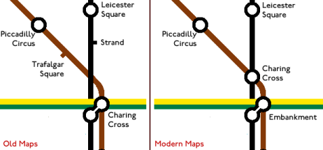 trafagar Square location map